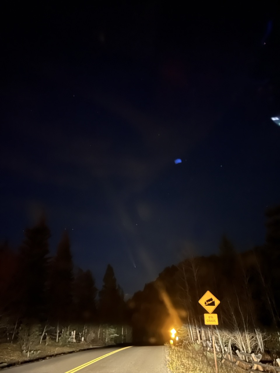 A comet